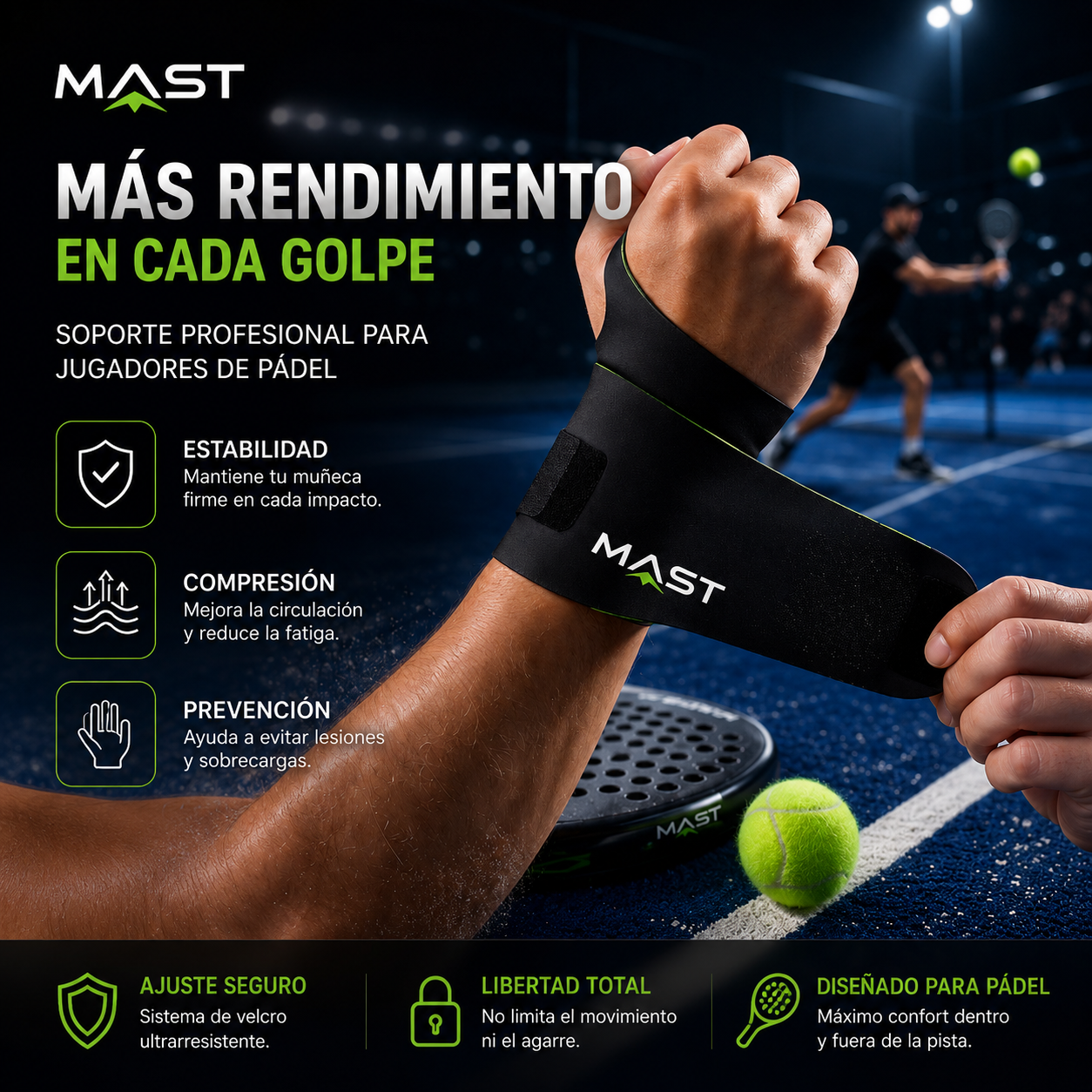 MUÑEQUERA MAST-PRO | Control y Presicion