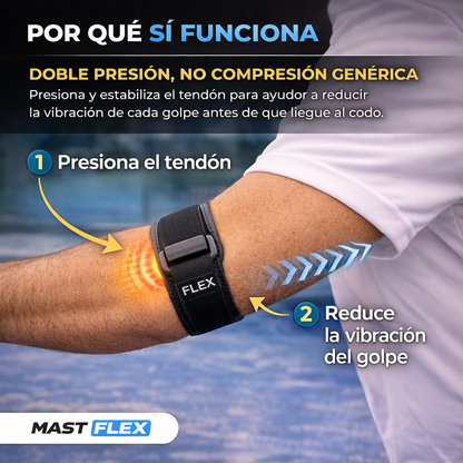 Soporte de Codo | MAST FLEX™ Absorbe Vibraciones De La Paleta
