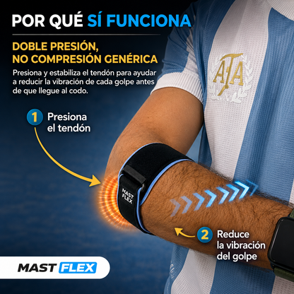 Soporte de Codo | MAST FLEX™ Absorbe Vibraciones De La Paleta